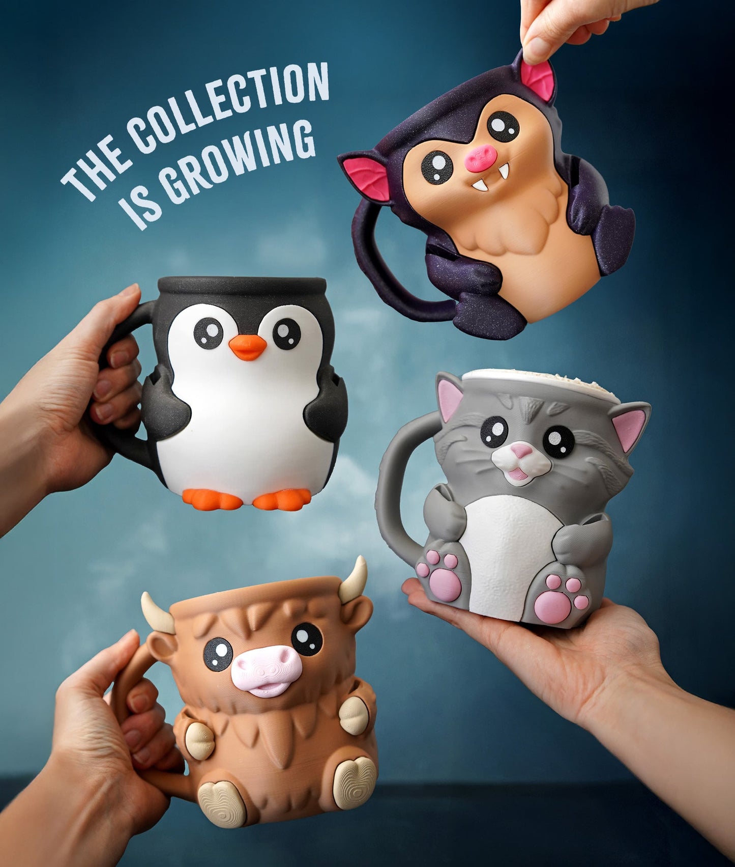 Pebbles, de Penguin Ice Pint Holder