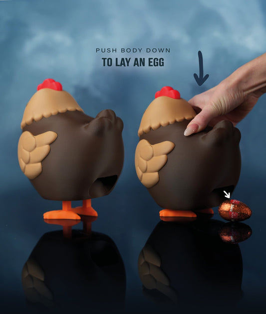 Henriegga The Chocolate Egg-Laying Chicken