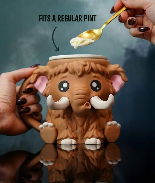 Mammuel the Mammoth Ice Pint Holder