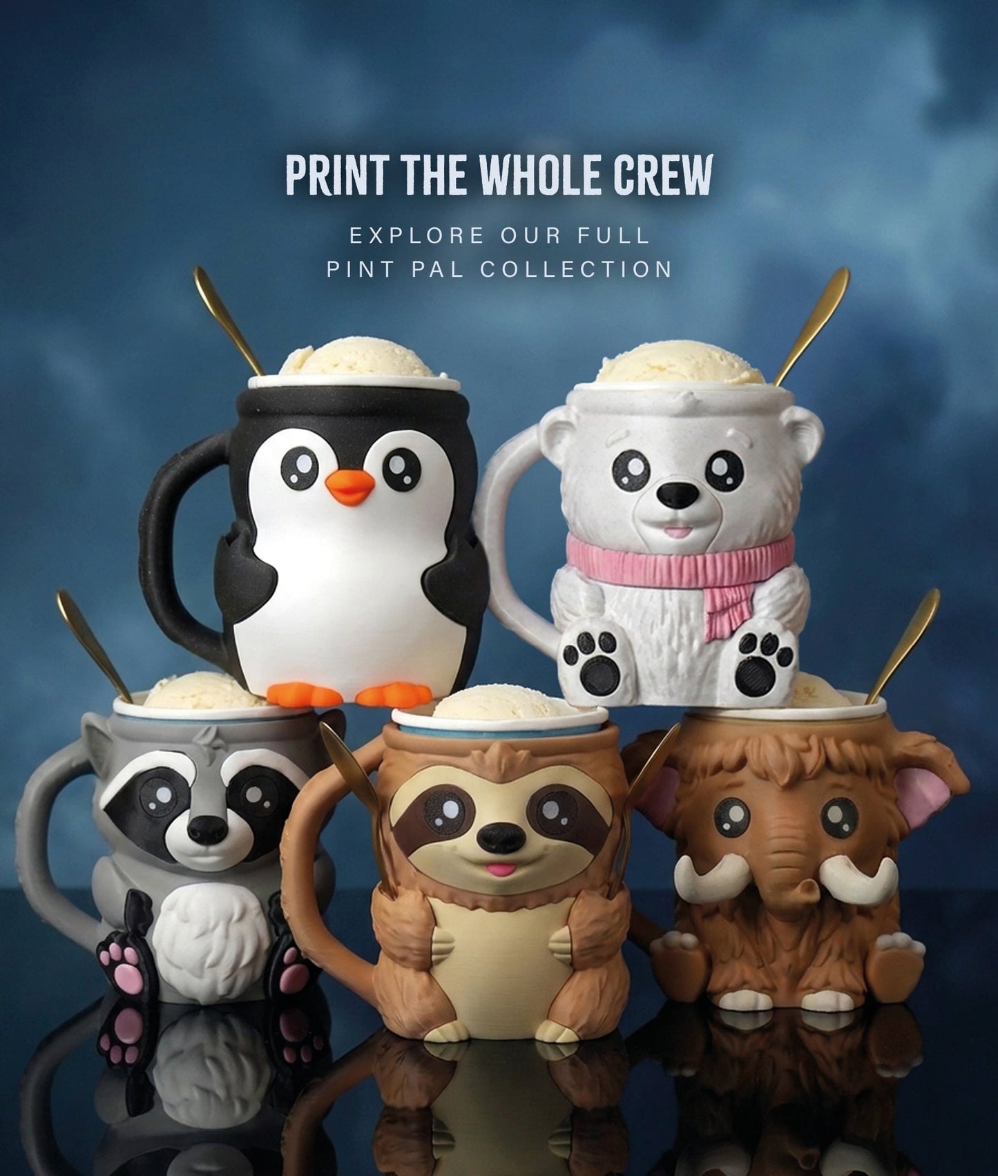 Sammy the Sloth Ice Pint Holder