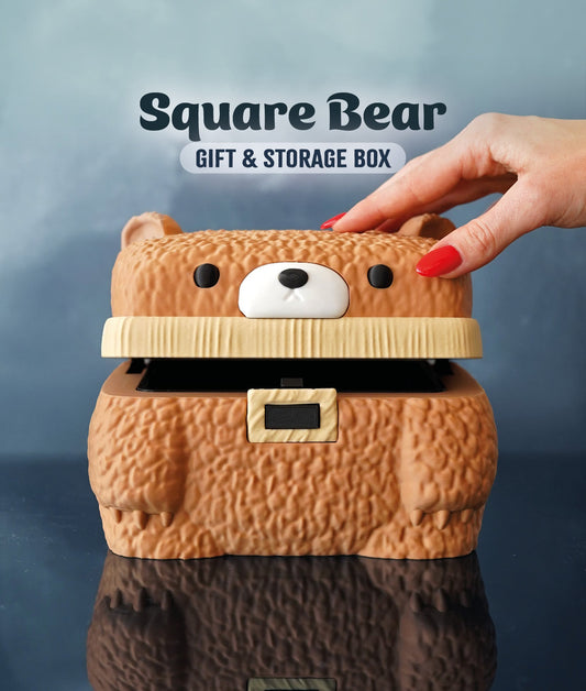 Square Bear Gift Box