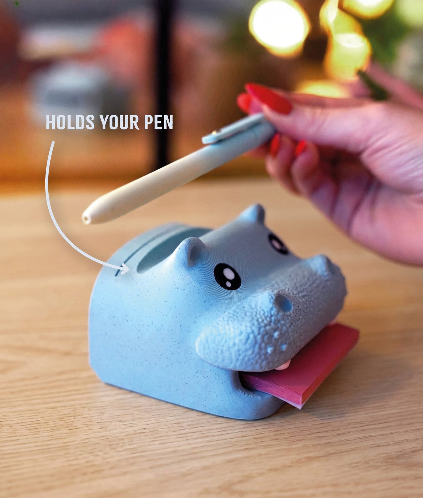 Hippo-Campus Desk Organizer