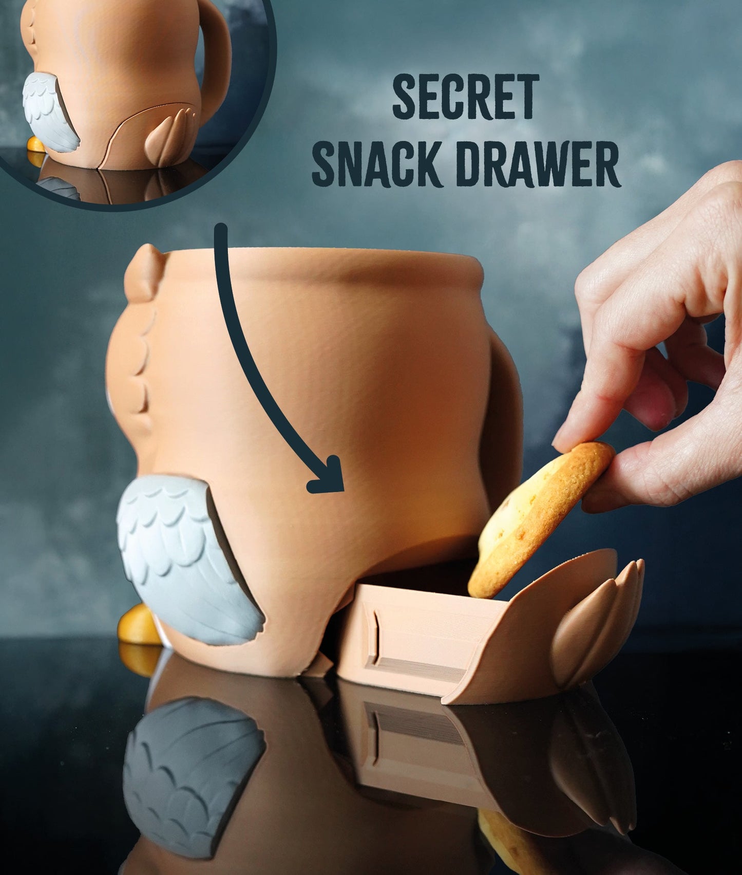 Owlfonso the Owl Ice Pint Holder