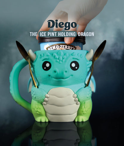 Diego the Dragon Ice Pint Holder