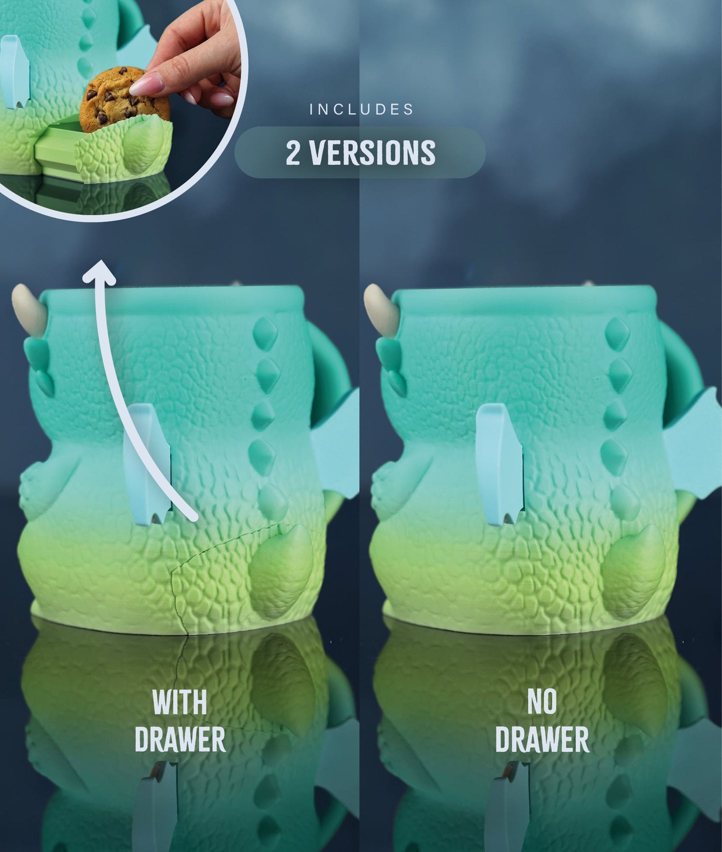 Diego the Dragon Ice Pint Holder